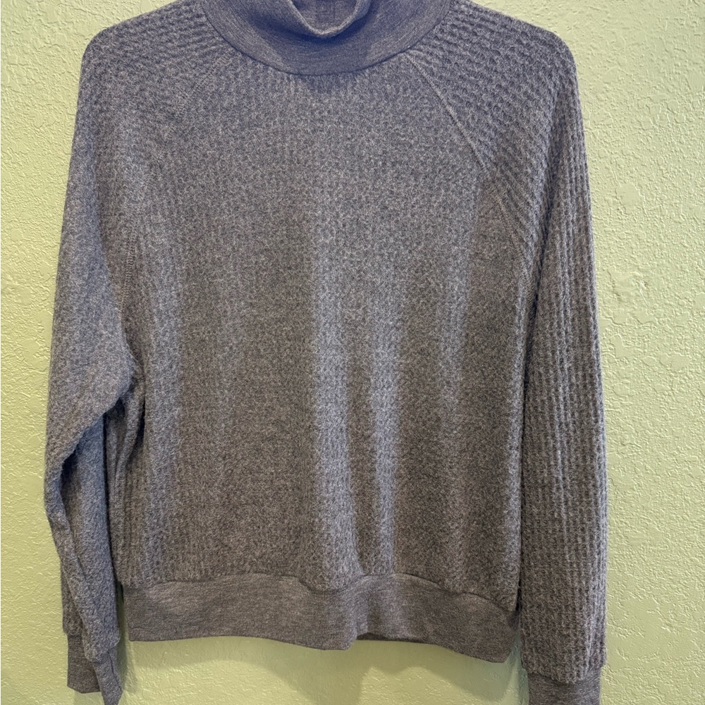 Treasure & Bond Charcoal Knit Top